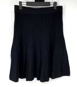 Cabi Rock Damen Größe Small Schwarz Vogue Gerippt Baumwolle Strick Stretch Pull On 503 - Bild 1 von 8