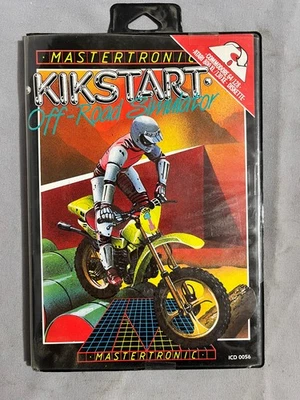 NIB! Kikstart 5" disk Off Road Sim Commodore 64 Arcade Game 1984 Mastertronic - Image 1 of 4