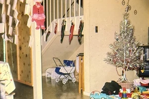 Vintage Foto Dia 1964 Weihnachten - Bild 1 von 2