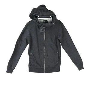 VTG The Rolling Paper Gene Full Zip Hoodie Sweatshirt Mens M Black Fleece Y2K - Picture 1 of 14