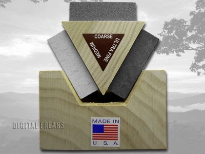 Case xx Arkansas Stone & Honing Oil Tri-Hone Kit de afilado para cuchillos 9399 Foto 1 de 4