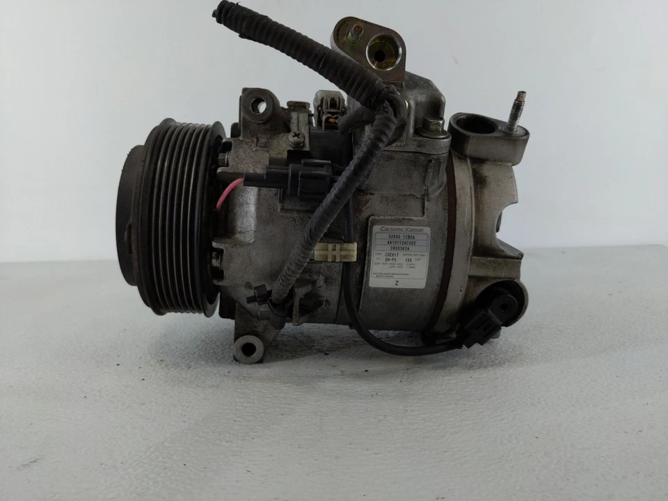 2009-2012 Infiniti Fx35 Air Conditioning A/c Ac Compressor Oem MZZ1O - Image 1 of 4
