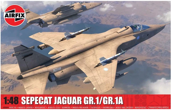 SEPECAT Jaguar GR.1/GR.1A 1/48 - AIRFIX A11010 - Immagine 1 di 1