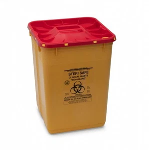 New Idc Medical Steri Qssi60 Autoclavable Medical Waste Container 60L - Yellow - Picture 1 of 1