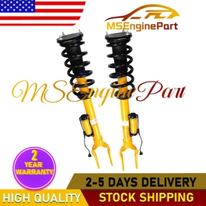 Pair Front Shock Strut Assys Electric For Jeep Grand Cherokee Overland SRT SRT8  - Picture 1 of 8