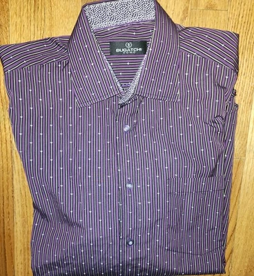 Mens New Bugatch Uomo Regular Fit Button Down Shirt Large - Image 1 of 2