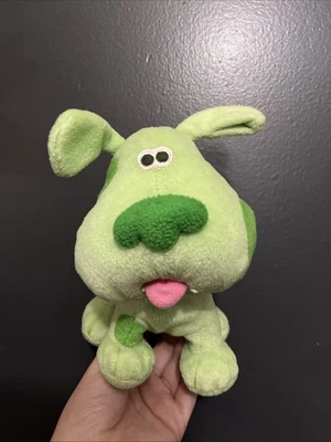 Peluche raro Green Puppy From Blues Clues año 2000, 7"" Foto 1 de 4