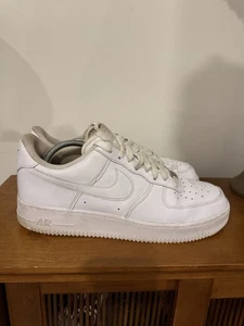 Nike Air Force 1 '07 Men's Sneakers Triple White, Size 11.5, CW2288-111 - Picture 1 of 7