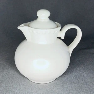 Dansk Rondure Rice Creamer With Lid White Beaded Trim Made In Japan - Picture 1 of 5