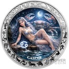 CANCER Goddesses Zodiac 1 Oz Silver Coin 5 Cedis Ghana 2026