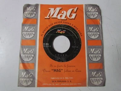 LOS YORK’S «CHARO/VALLERY» 7″ KILLER GARAGE PSYCH PUNK PERU MAG HEAR ♫ - Image 1 of 3