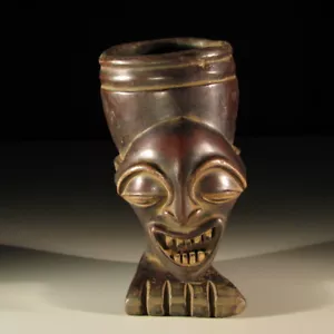 66123) Behälter Songye Kongo Afrika Africa Afrique figure ART KUNST - Bild 1 von 1