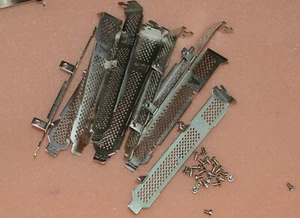 LOT OF100 Full Height Bracket for LSI SAS9200-8I 9264-8I 9361-8i 9207-8i 9212-4i - Afbeelding 1 van 6