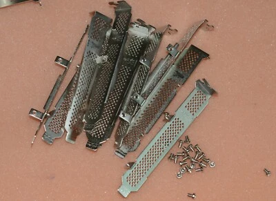 LOT OF100 Full Height Bracket for LSI 9211-8i 9260-8I 9205-8i 9267-8i 9270CV-8I  - Image 1 of 4