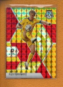 Alex Fernandez 2020-21 Panini Mosaic La Liga SC Choice Red & Gold Prizm #48 /88 - Picture 1 of 2