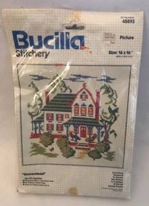 Bucilla Stitchery #48893 Homestead Home Kit Basteln - Bild 1 von 6