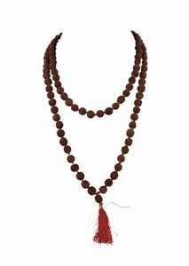 *** Fair Trade *** Rudraksha Seeds Mala Rosary Beads Buddhism - Picture 1 of 1