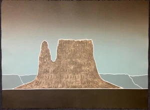 ARTE Peter Keefer Castle Rock firmado a mano numerado del suroeste - Imagen 1 de 1