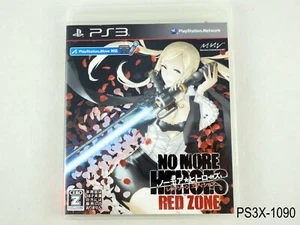 No More Heroes Red Zone Edition Playstation 3 importación japonesa PS3 JP vendedor de EE. UU. - Imagen 1 de 6