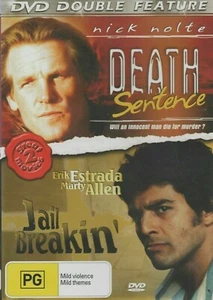 Death Sentence + Jail Breakin DVD MOVIE DOUBLE Nick Nolte Erik Estrada - Picture 1 of 2