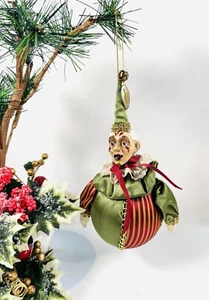 Katherine's Collection Wayne Kleski Silky Ball Circus Retired Jester Ornament 7” - Picture 1 of 12