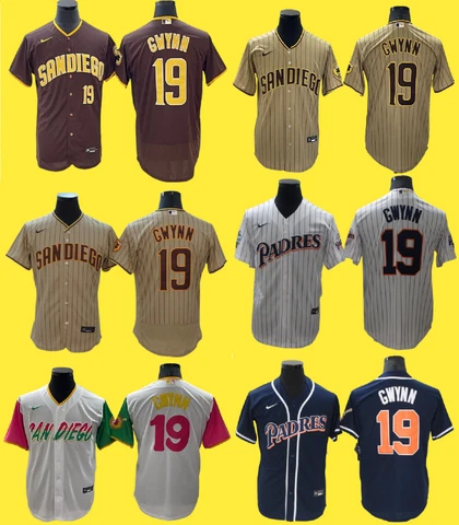 Men's San Diego Padres #19 Tony Gwynn Cool/Flex Base Stitched Jersey ALL SIZE Cover