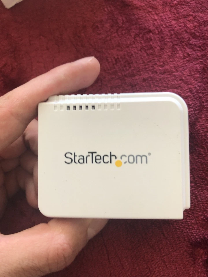 Startech.com 1 Port Usb Wireless N Network Print Server With 10/100 Mbps - Image 1 of 4