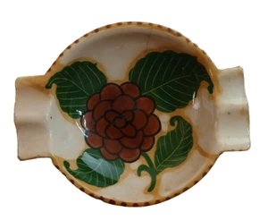 Small Ashtray Flower Design Rivera Made In Italy - Picture 1 of 7