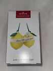 Hallmark Keepsake Ornament Live Life with Zest 2023 Holiday Hanging New In Box