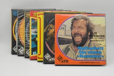 Super 8 Filme Konvolut Sammler 7 Stück Film Vintage Sammlung Klassiker Filmrolle - Bild 1 von 4