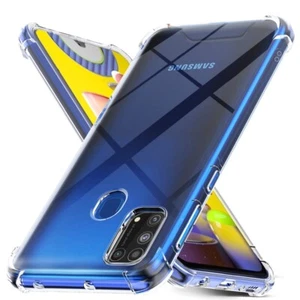 COVER CUSTODIA ANGOLI ANTI-SHOCK BORDI RINFORZATI per Samsung M31 - Foto 1 di 6