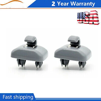 8U0857562A Para Audi A1 A3 A4 A5 Q3 Q5 S3 S4 S5 TT Gris Parasol Clip Gancho 2 Piezas Foto 1 de 4