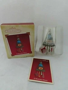 2005 Hallmark Keepsake O Kitchen Rack Ornament - NIB - Picture 1 of 2