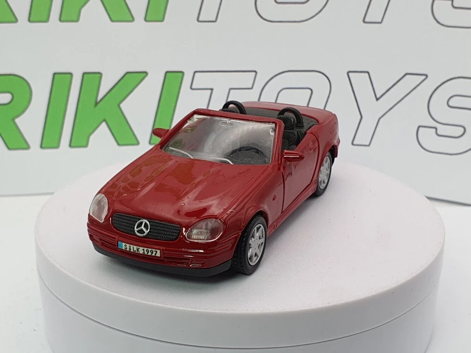 Mercedes SLK 230 Maisto 1/35 Rosso - Immagine 1 di 3
