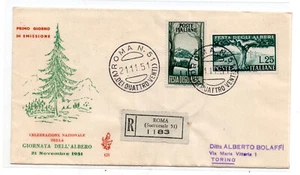 Festival of trees on envelope FDC Venetia Racc - Picture 1 of 2