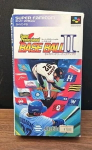 Super Professional Baseball II Nintendo SNES Japan Version CIB , US Seller - Picture 1 of 11