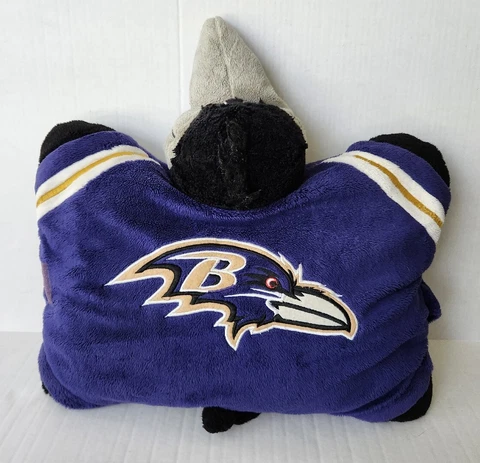 Baltimore Ravens Pillow Pet NFL Football Plush Cover