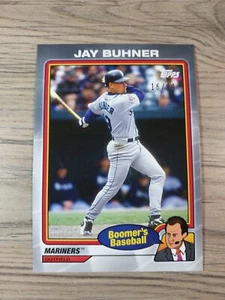 2024 Topps x Chris Berman JAY BUHNER Silver 16/99 Boomer's Baseball Mariners #49 - Bild 1 von 2