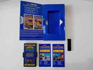Atari 2600 Double Ender Ghost Manor / Spike's Peak Boxed with Instructions - Picture 1 of 15