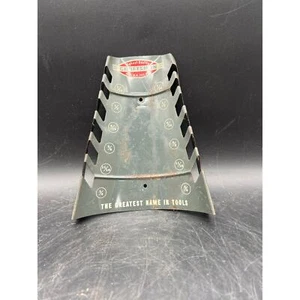 Vintage 50's Craftsman Wall Wrench Display Holder 6 Teir Metal Display Open End - Picture 1 of 10