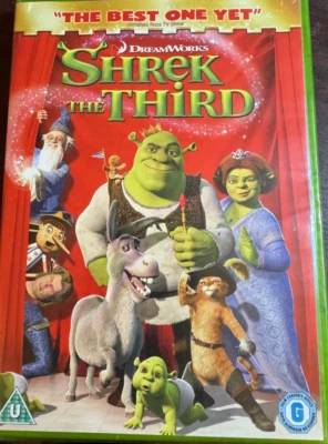 SHREK THE THIRD - ANIMATED DVD FILM NEW & SEALED WITH FREE UK POSTAGE. - Image 1 of 2