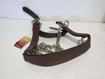 Halter mula de cuero con cadena 44-2050-7-0 Foto 1 de 4