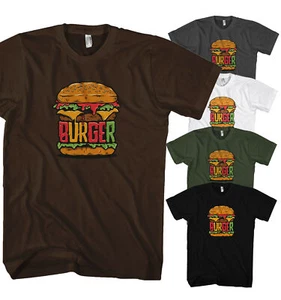 Herren T-Shirt Der Hamburger Lecker Foodporn ... Burger das mag ich - Picture 1 of 1