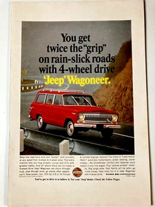 1966 Jeep Wagoneer Printanzeige 4x4 Kaiser - Bild 1 von 2