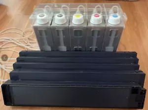 CISS with Resettable Chip for Eps WF-C20600 Empty Continue Ink Supply System - Picture 1 of 9