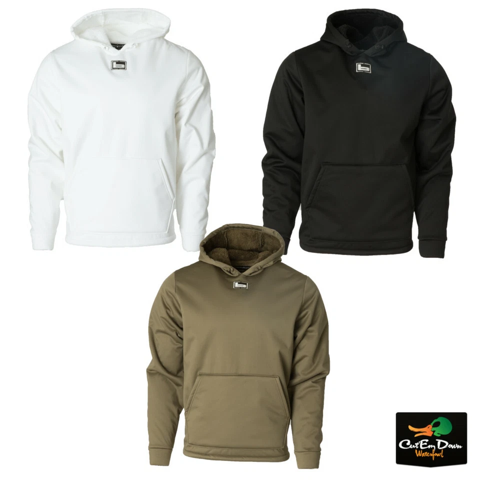 NEW BANDED GEAR ATCHAFALAYA HOODED PULLOVER FLEECE LINED SOLID HOODIE B1050003 - Image 1 of 1