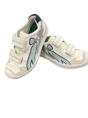 Cushe Boutique Sneakers Leather Women's Size 7 White/ LT Blue - Image 1 of 4