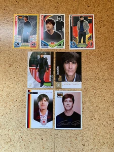 7 Sammelkarten Topps Match Attax DFB Deutschland WM EM Joachim Jogi Löw - Bild 1 von 2