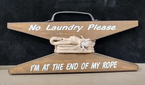 Decorative Laundry Sign - Picture 1 of 2