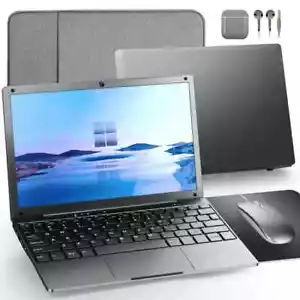 Notebook 10" Windows 11 8GB+128GB Processori Intel Celeron Quad-Core - Foto 1 di 7